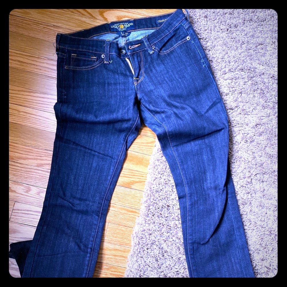Lucky Charlie Skinny jeans in dark wash